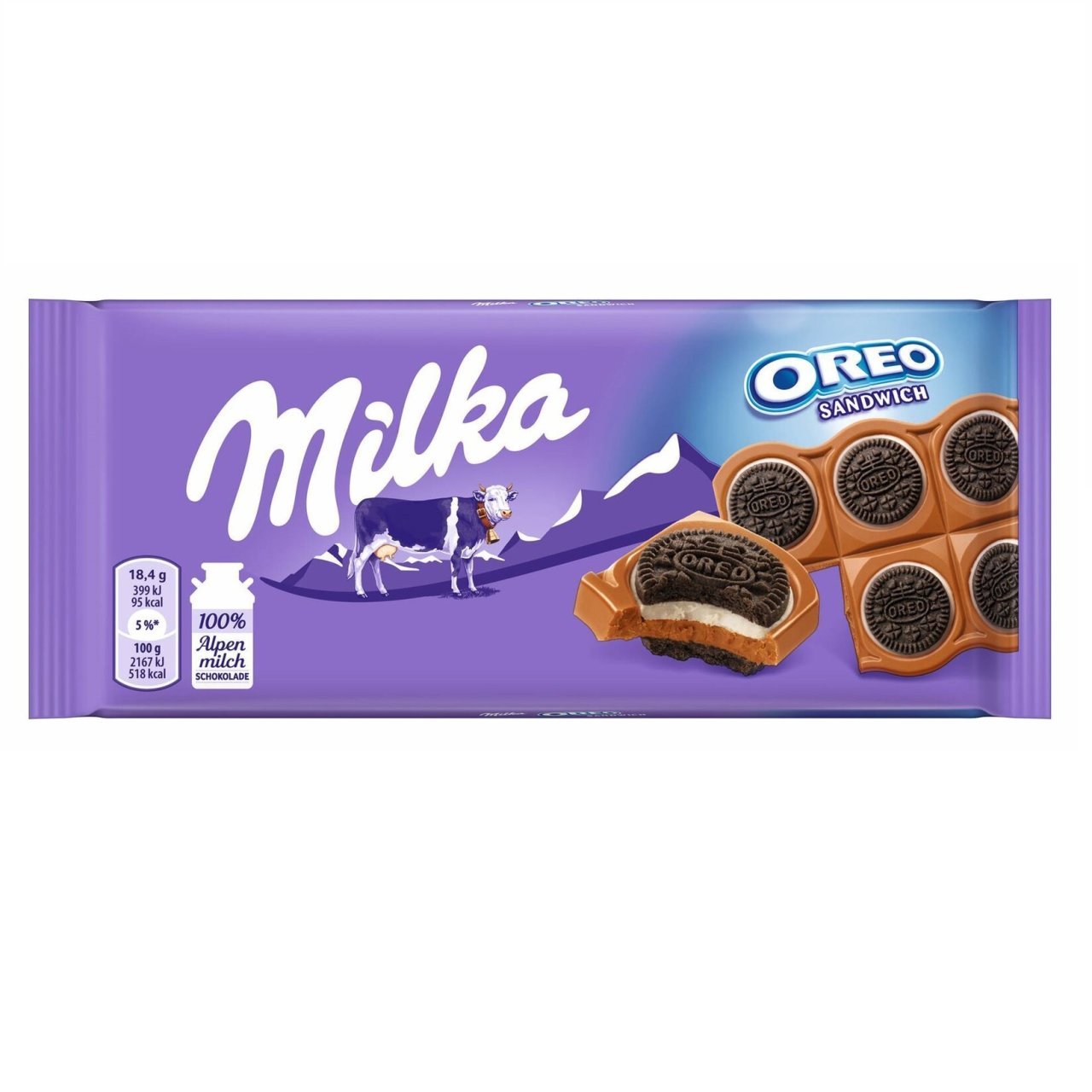 MILKA ÇİKOLATA OREO SANDWICH 92 GR