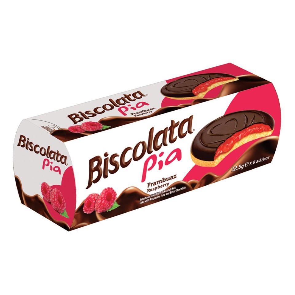 Biscolata Pia Frambuaz 100 GR