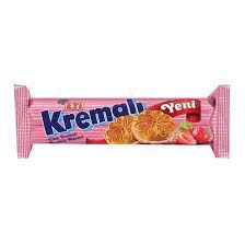 Eti Bisküvi Kremalı Çilekli 77 gr