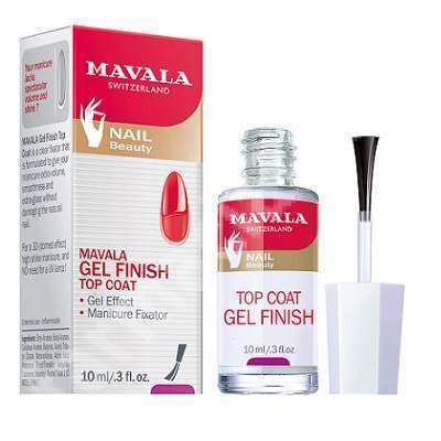 Mavala Jel Görünümlü Son Kat Tırnak Cilası 10 ml.