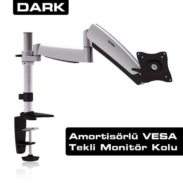DK-AC-VM11 KOL Monitör Destekli Amortisörlü Masa Tipi Ergonomik