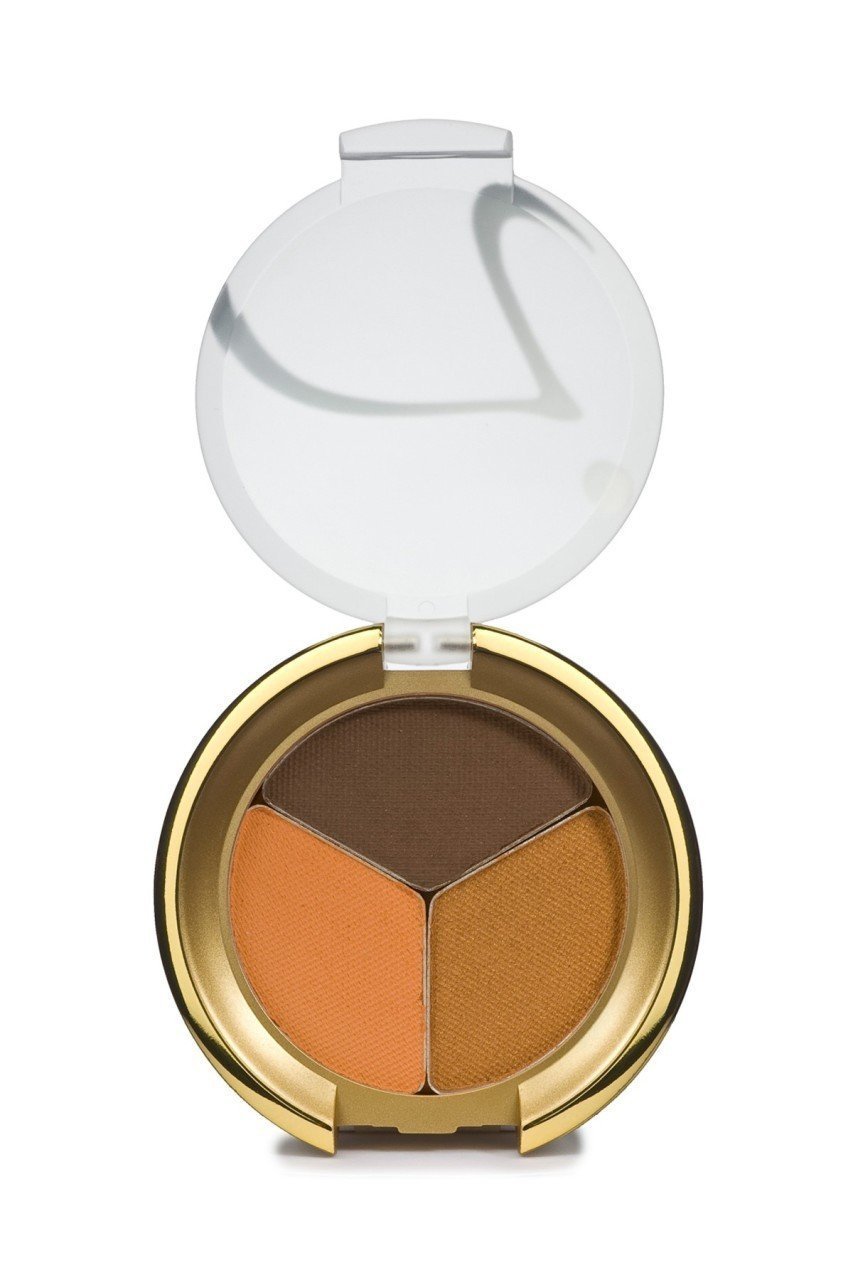 Jane Iredale PurePressed Triple Eye Shadow Pecan Chocolate