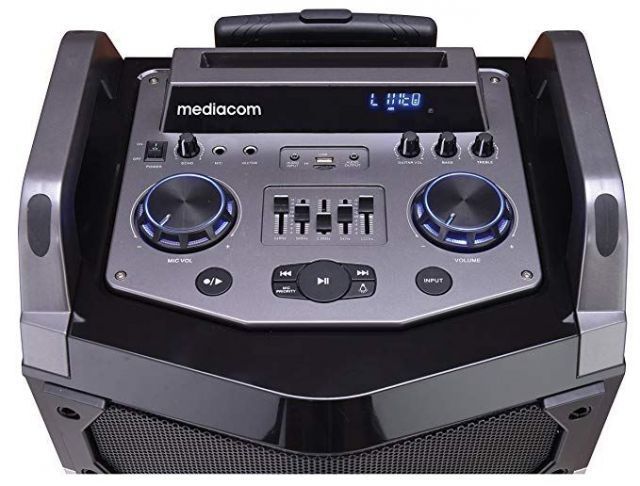 M-TRSPM180 180W Bluetooth,Kablosuz Mikrofonlu,Taşınabilir Ses Sistemi.