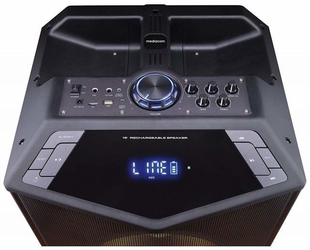 M-TRSPX150 150W Bluetooth,Kablosuz Mikrofonlu,Taşınabilir Ses Sistemi,MusicBox X90