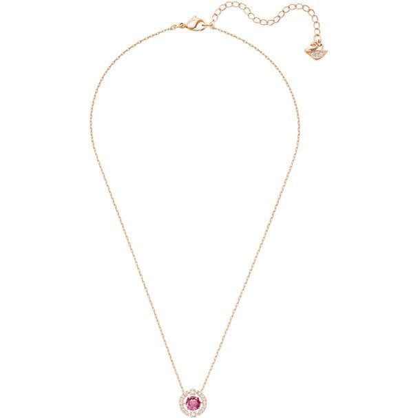 Işıltılı Rose Gold Kolye