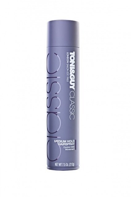 Toni&Guy Classic HairSpray Orta Tutuşlu Saç Spreyi 212 gr.