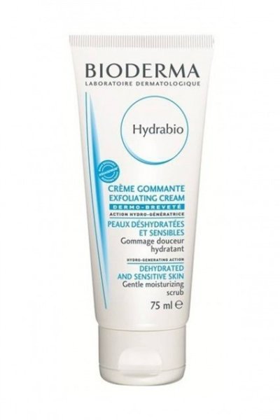 Bioderma Hydrabio Gommage Cream 75 ml. - Nemsiz Ciltler için Peeling Etkili Nemlendirici Krem