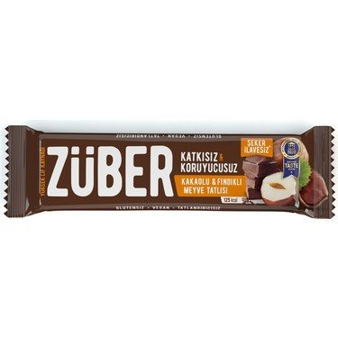 Züber Glutensiz Kakaolu Çikolata 40 gr
