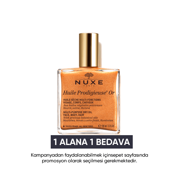 Nuxe Huile Prodigieuse OR 100 ml. - Altın Pırıltı Kuru Yağ