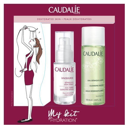 Caudalie Nemlendirici Cilt Serumu 30 ml. + Makyaj Temizleme Suyu 100 ml. Hediye Seti