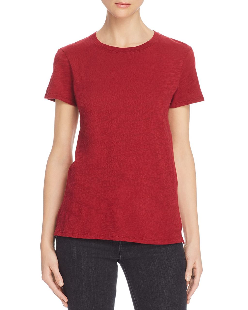 Bayan basic t-shirt Kırmızı - M