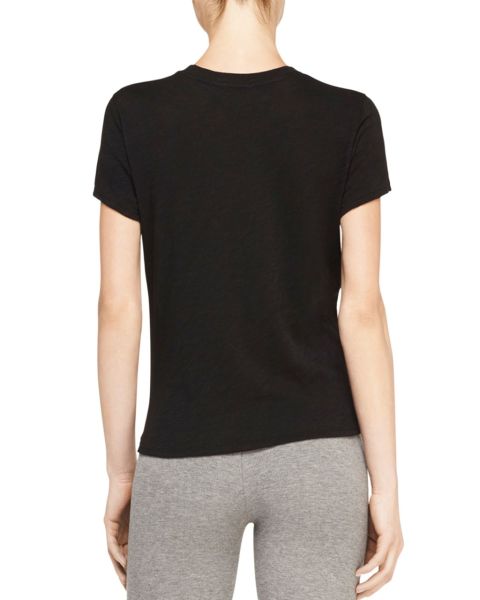 Bayan basic t-shirt Siyah - L