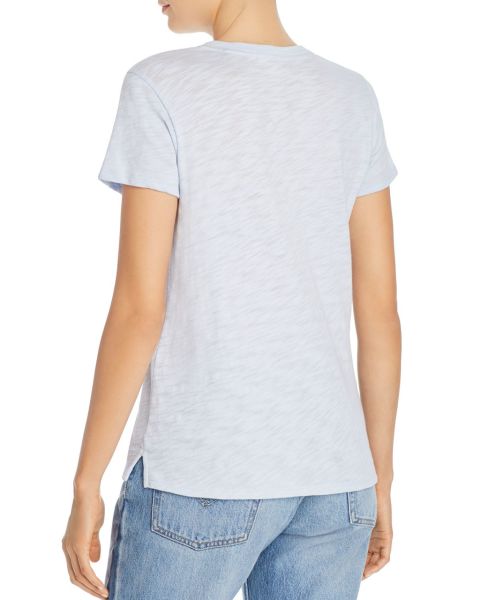 Bayan Basic T-shirt Denem L - Gri