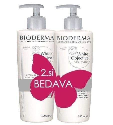 Bioderma White Objective Foaming Cleanser Temizleyici 500 ml. 2li