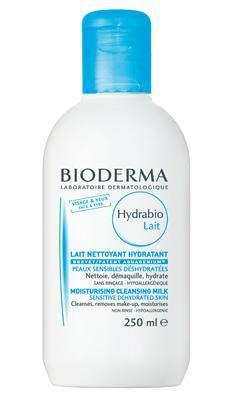Bioderma Hydrabio Lait Milky Cleanser 250 ml. -  Durulama Gerektirmeyen Temizleyici ve Makyaj Çıkarıcı Süt