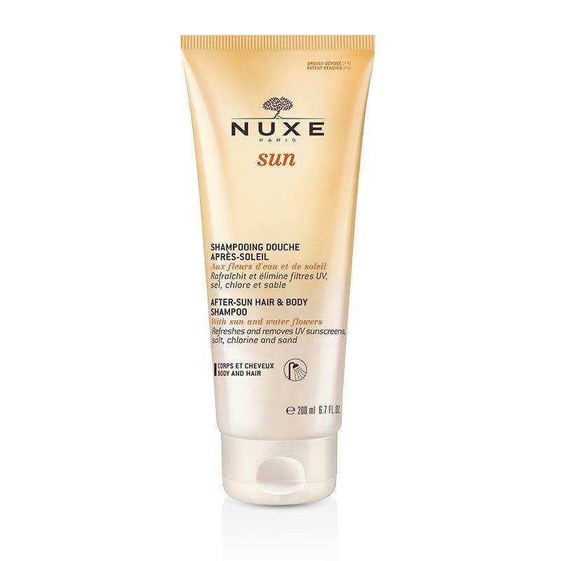 Nuxe Sun Shampooing Douche 200 ml. - Vücut ve Saç için Güneş Sonrası Şampuan
