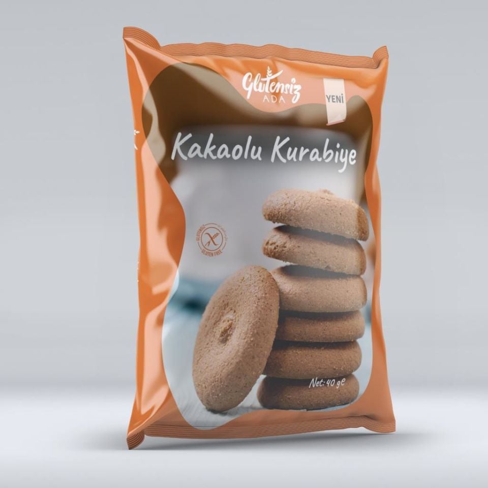 ADA GLUTENSİZ KAKAOLU KURABİYE 40 GR