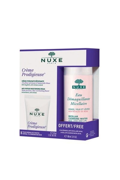 Nuxe Creme Prodigieuse 40 ml. + Eau Demaquillante Micellaire 100 ml. (Cilt Bakım Seti)