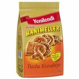 ÜLKER HANIMELLER TUZLU POŞET 150 GR