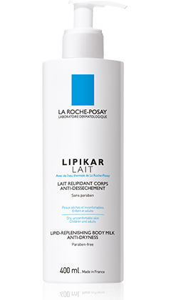 La Roche Posay Lipikar Emollient 400 ml. - Kuru Ciltler için Lipid Yenileyici Vücut Sütü