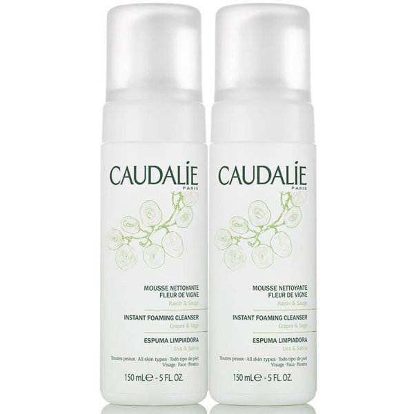 Caudalie Cleansers Instant Foaming Cleanser Fleur de Vigne DUO 150 ml. 2li