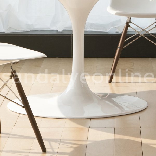 Feel Yuvarlak Mermer Masa