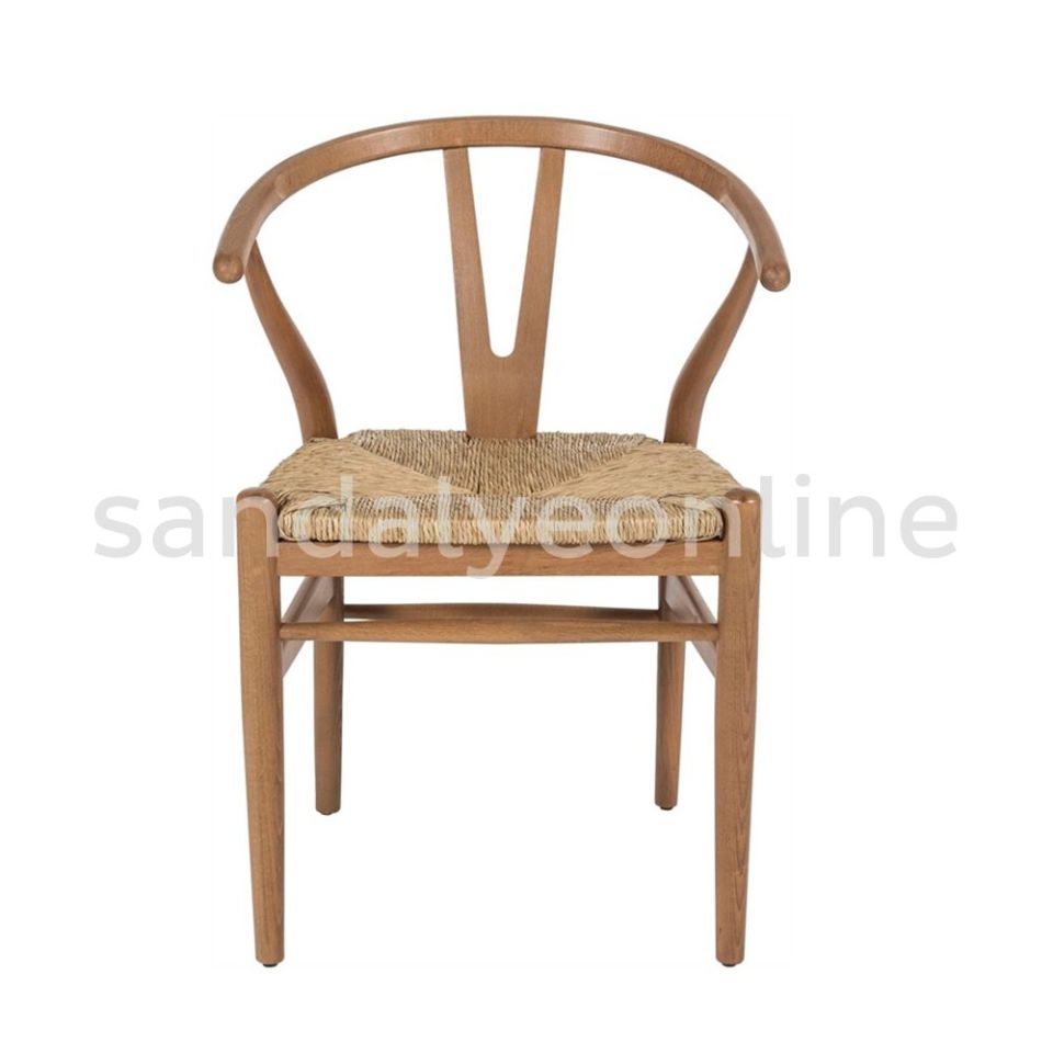 Wishbone Danish Ahşap Sandalye Naturel