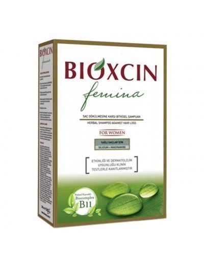 Bioxcin Bioxcin Femina Saç Dökülmesi İçin Şampuan Yağlı Saçlar İçin 300 ml.
