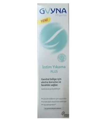 Gvyna İntim Likit Plus 250 ml. - Genital Bakım Temizleyici
