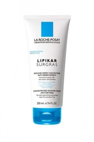 La Roche Posay Lipikar Surgras 200 ml. - Lipid Yenileyici Yüz ve Vücut Temizlik Jeli