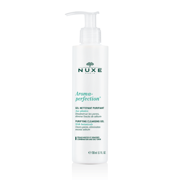 Nuxe Aroma Perfection Gel Nettoyant Purifiant 200 ml.