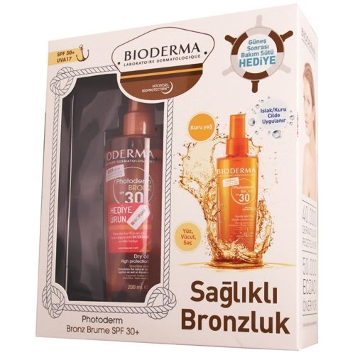 Bioderma Photoderm Bronz Brume Spf30+ 200 ml. + After Sun Milk 100 ml. HEDİYE