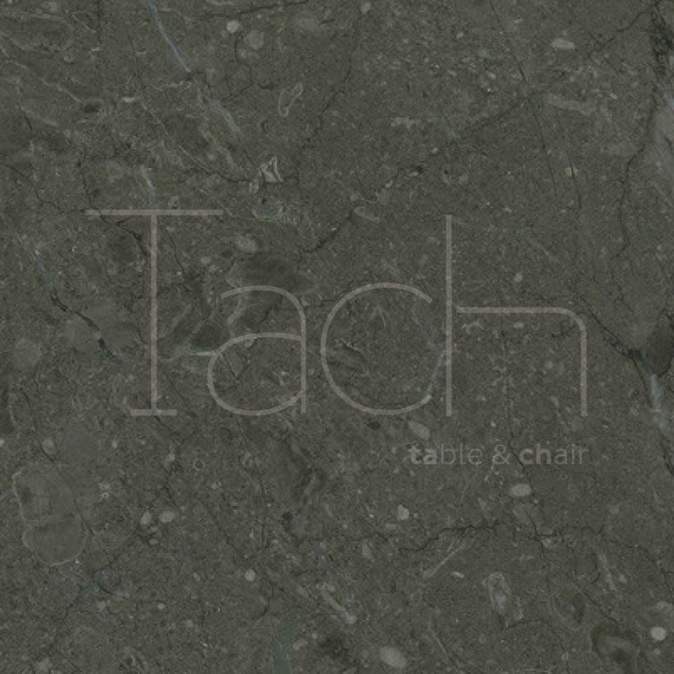 Mermer Yemek Masası Yeşil - Çapraz