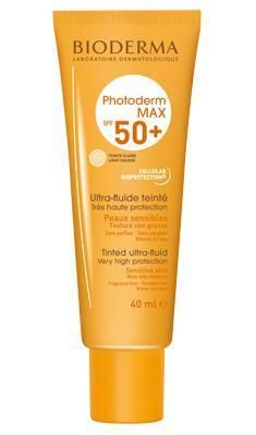 Bioderma Photoderm Max Tinted Aquafluid Spf50+ Light 40 ml.
