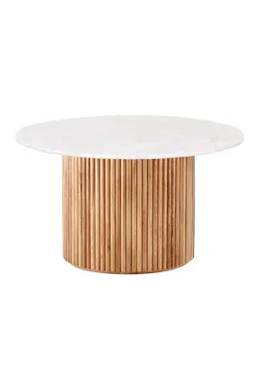 Pure Mutfak Masası Naturel 120 Çap