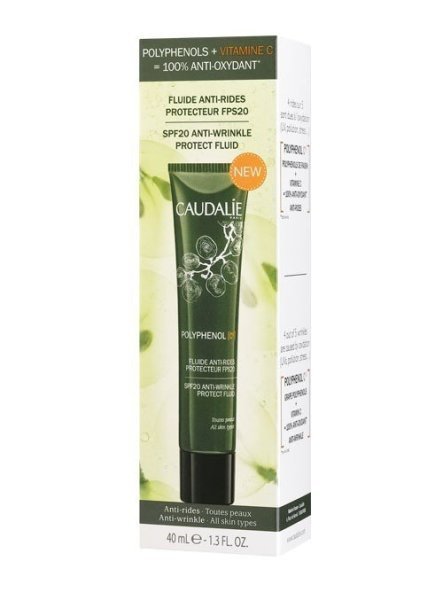 Caudalie Polyphenol C15 Anti Wrinkle Protect Fluid Spf20 40 ml. - Kırışıklık Karşıtı Krem