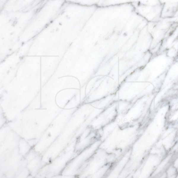 Mermer Yemek Masası Beyaz - Kare 120 cm x 80 cm