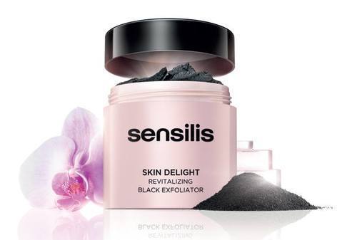 Sensilis Skin Delight Revitalizing Black Exfoliator 75 ml.