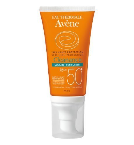 Avene Cleanance Sunscreen Cream For Skin With Acne Spf50+ 50 ml.
