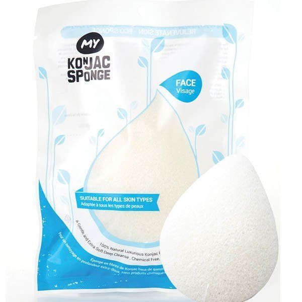 Konjac Pure Sponge Saf Beyaz Konjac