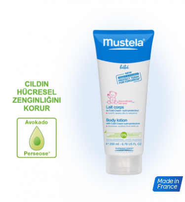 Mustela Cold Cream Body Lotion 200 ml. - Vücut Losyonu