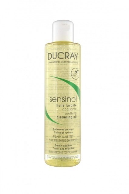 Ducray Sensinol Huile Lavante 200 ml. - Kuru ve Hassas Ciltler için Cilt Yıkama Yağı