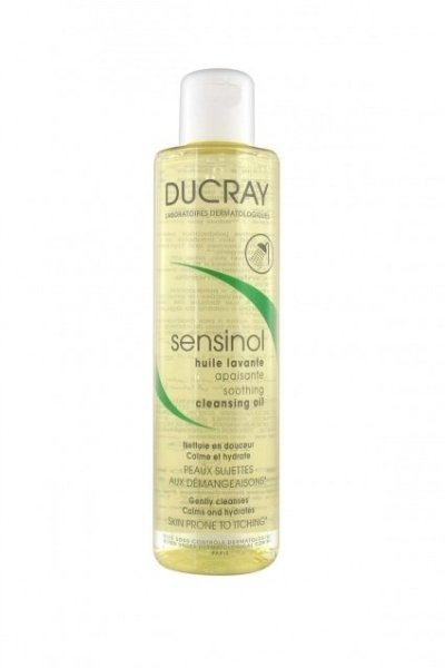 Ducray Sensinol Huile Lavante 200 ml. - Kuru ve Hassas Ciltler için Cilt Yıkama Yağı