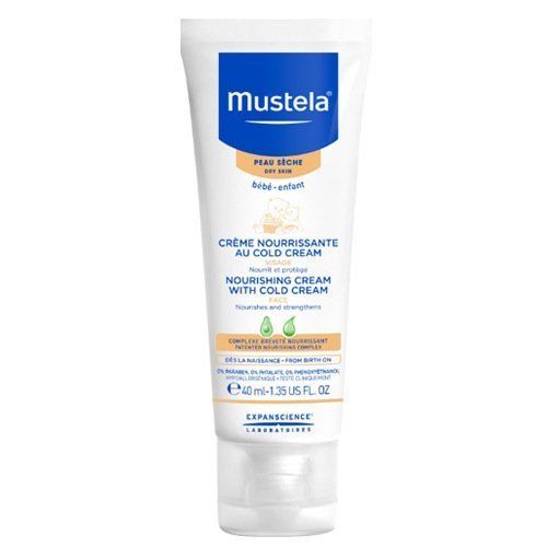 Mustela Nourishing Cream With Cold Cream - Bebek Yüz Kremi 40 ml.