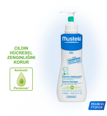 Mustela Dermo Cleansing 500 ml. - Saç ve Vücut Şampuanı