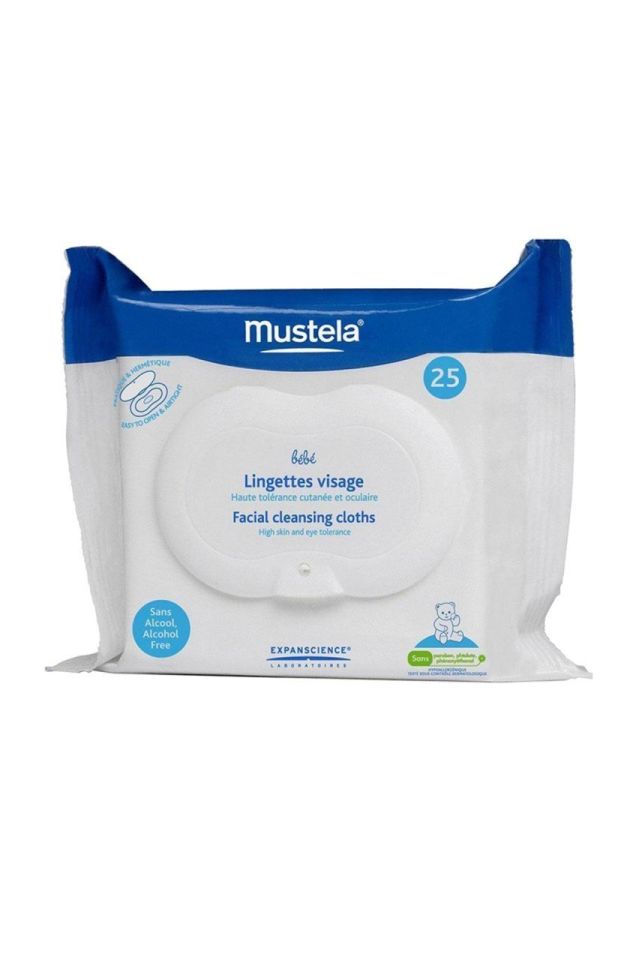 Mustela Facial Cleansing 25li Yüz Temizleme Mendili