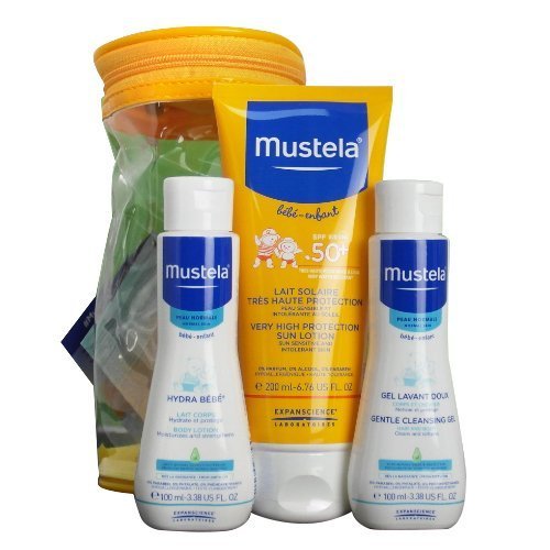 Mustela Very High Protection Sun Lotion Spf50+ 200 ml. (Dermocleansing 100 ml. + Hydra Bebe 100 ml. HEDİYELİ)