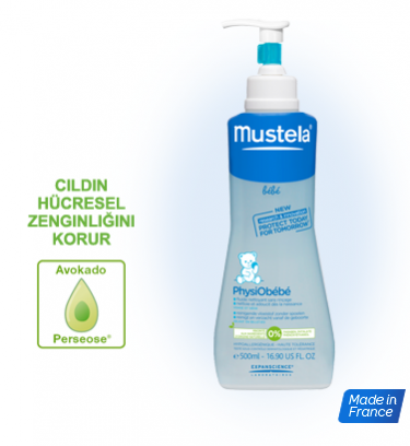 Mustela Physiobebe 300 ml. - Durulama Gerektirmeyen Temizleme Suyu