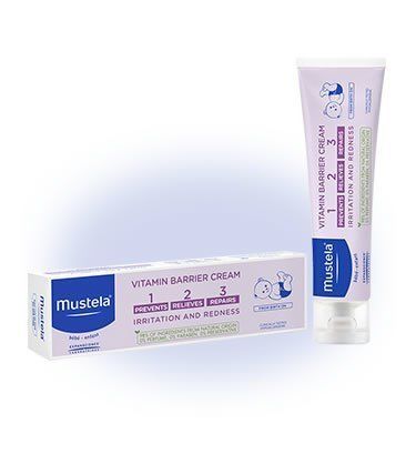 Mustela Vitamin Barrier Cream 1.2.3 100 ml. Pişik Kremi