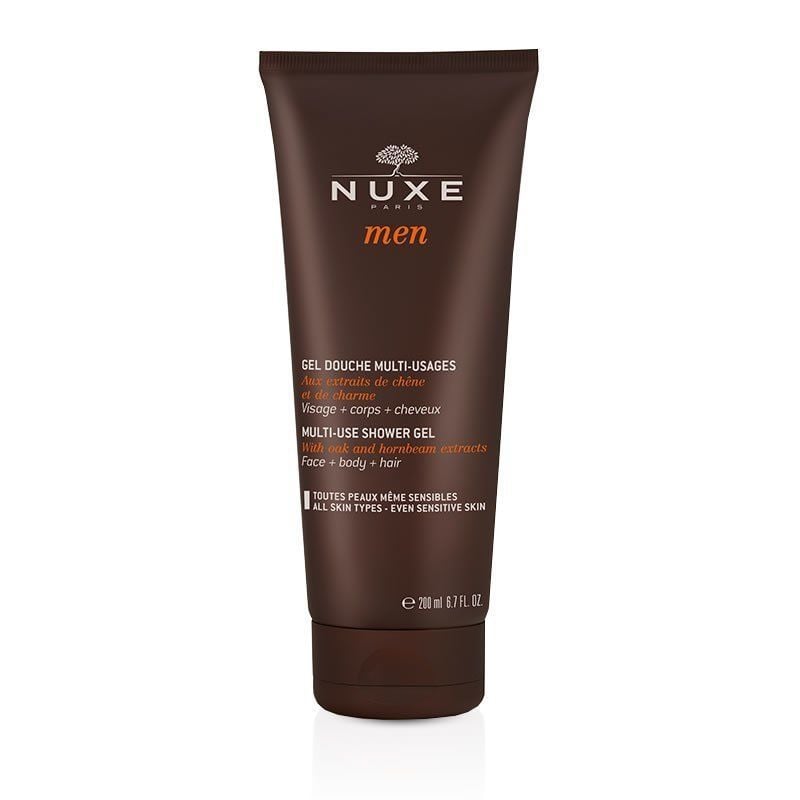 Nuxe Men Gel Douch 200 ml. - Erkekler için Çok Amaçlı Duş Jeli